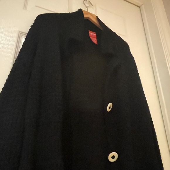 OVERSIZED CHUNKY KNIT CARDIGAN - Picture 2 of 5